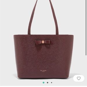 Ted baker burgundy bag
